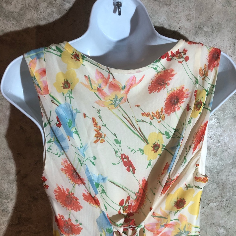 Robbie Bee Ruffle-Front Braid-Back Dress - Picture 11 of 16